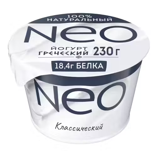 Йогурт Нео греческий классический 2,230 г